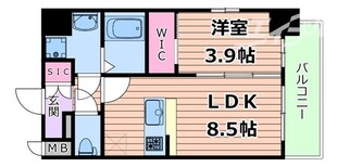 中津駅 徒歩10分 3階の物件間取画像